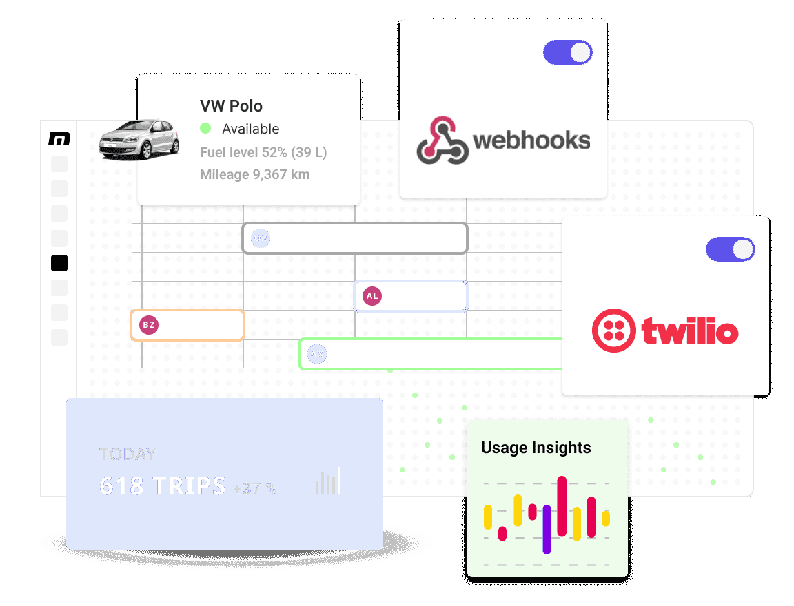 Illustration showcasing managing assets and enhancing business goals