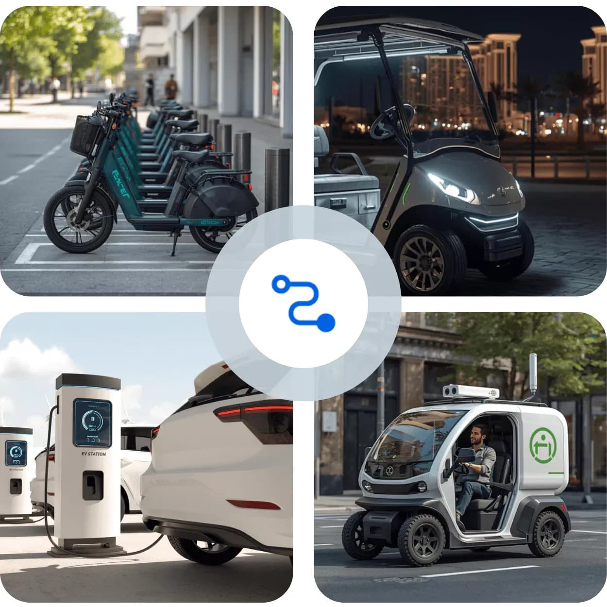 Bike sharing software dashboard hero image