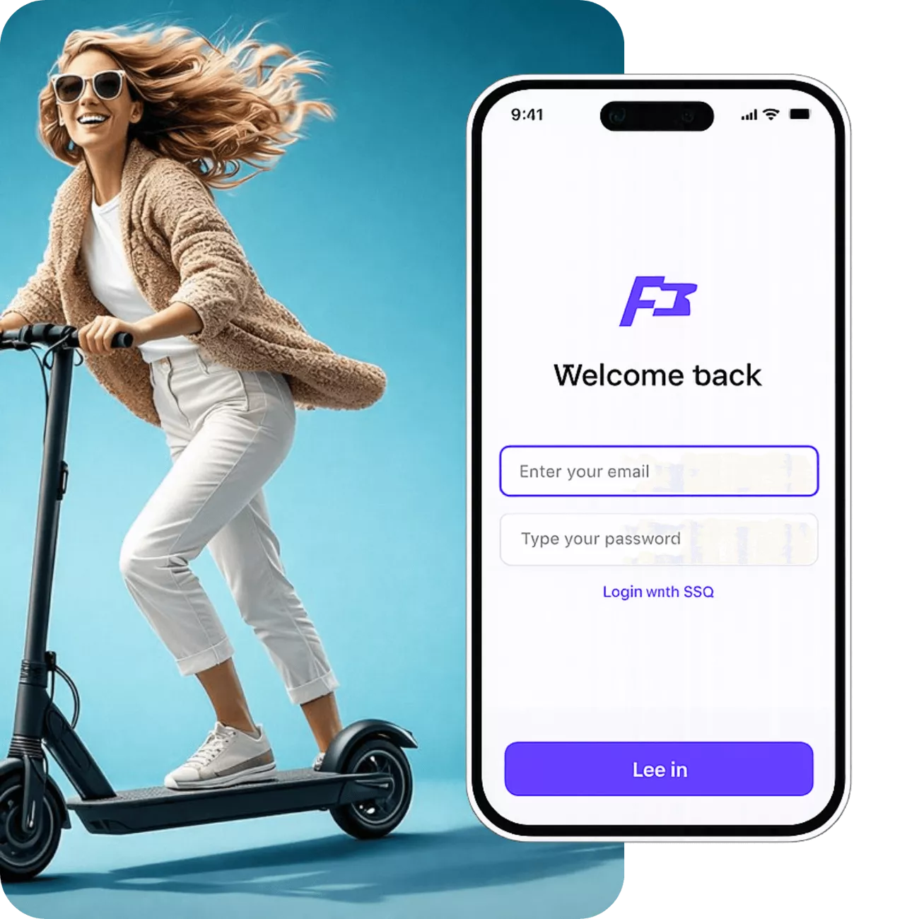 Micromobility white-label image